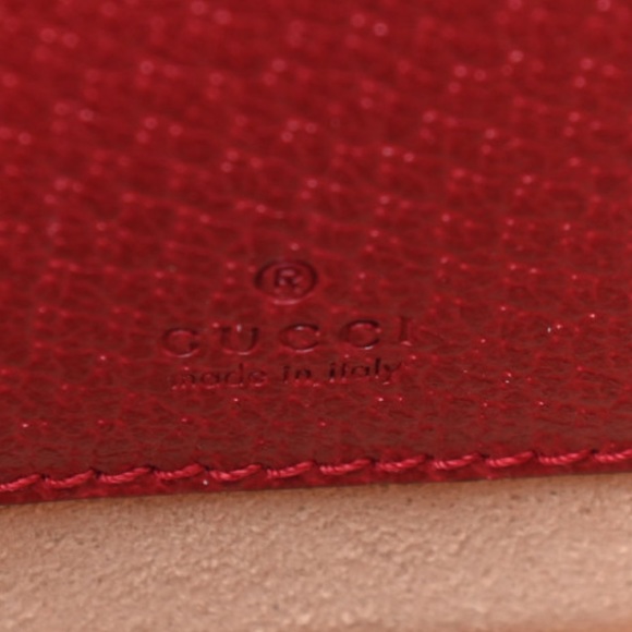 Gucci GG Supreme Monogram Web Flora Mini Ophidia Round Backpack in Red - Picture 5 of 6